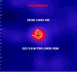(revised from 19 kpc) 1.75' radius shell R ~3 d6pc SNR 13 PSR J1846-0258 B ~4.8x10 @ Magnetar limit surf Edot=8.