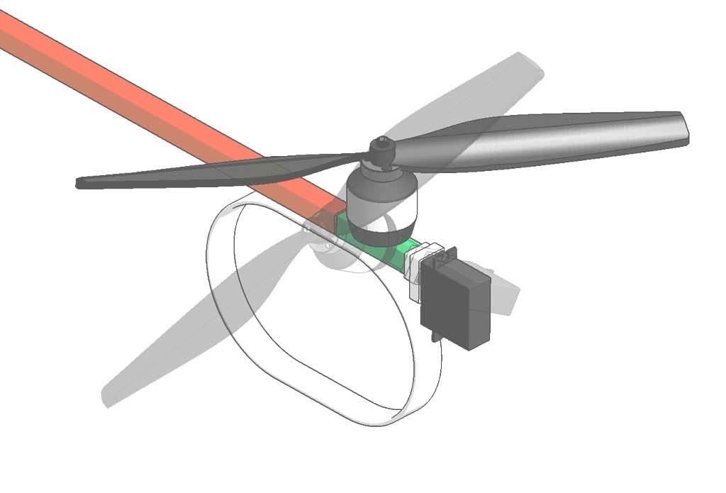 The center of mass is assumed to be located at the origin of the body frame. The symbol L represents the length of all propeller arms, w i, i =... 4, the propeller rotation speeds and α i, i =.