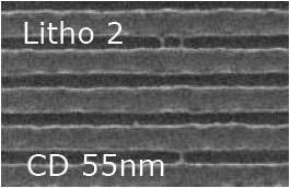Advantage of negative tone imaging in trench pattern printing NA = 1.2, Immersion (Water), Y Oriented Polarization, Dipole Radius: 0.1 128 nm Pitch 1:3 Pattern Simulation NILS 2.0 1.8 1.6 1.4 1.2 1.