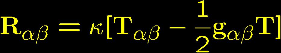 Taking the trace of T αβ = (ρ + p/c 2 ) U