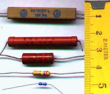 hapter Elements 3 resistor, V, is the product of the resistance and the current through the resistor. V I A resistor is simply a length of conductive material.