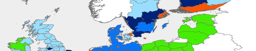 Typology of European regions Results of the analysis Cluster 1 Cluster 2 Cluster 3 Cluster 4
