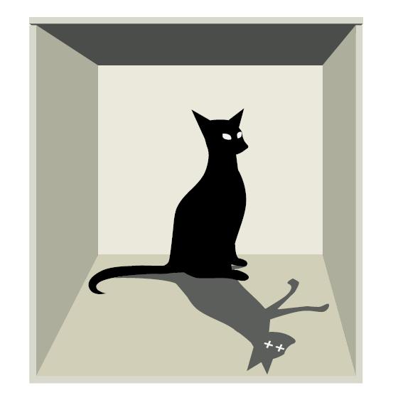 Schrödinger s cat 1935 Schrödinger Difficult to apply quantum mechanics to everyday s life!