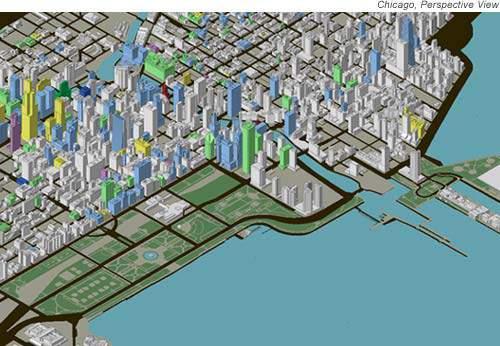 High resolution urban morphological data can be derived from lidar