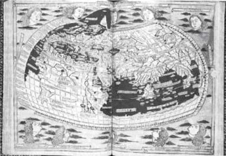 tiksli kūginė Žemės projekcija, nors ir neišvengta daugybės klaidų, kaip, pavyzdžiui, perdėta Eurazijos apimtis. Žemės matavimai ir kartografavimas buvo viena iš senovės Romos valstybės funkcijų.