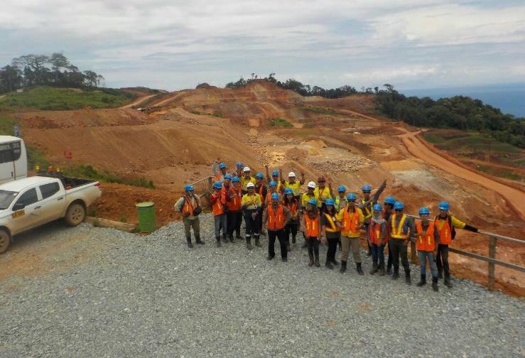 Figure 1. Participant visited pit B at Tujuh Bukit gold mine site Figure 2.