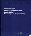 . Solving Higher Order Equations solving higher order equations author by Christian Prehofer and published by