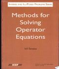 . Methods For Solving Operator Equations methods for solving operator equations author by Vitalij P.