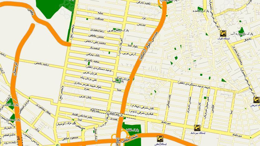 Comparison of Three Cities: Teheran Teheran Geographical