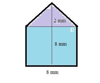 Finding the Area of Uncommon Shapes If you are asked to find the area of an uncommon shape, it can be done by breaking the shape into more common shapes, finding the area of those shapes, and then