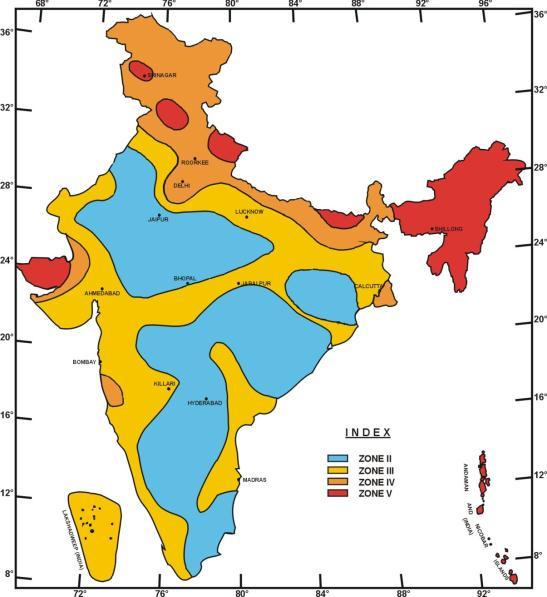 Indian Seismic Zone Map 13 Focus (Hypocenter) Point