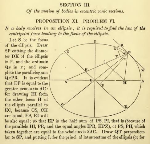 Newton s Non-Standard Geometry! Newton s treatise on the orbits of planets did not use calculus.! His proofs used geometric arguments and infinitesimals.