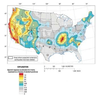 Earthquake Hazard Map,