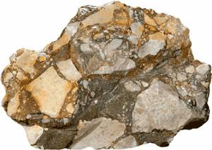 Coarse-Grained Clastics Gravel-sized and mineral fragments are classified as coarse-grained