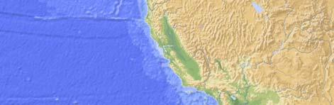 Giant kelp s range Santa Cruz ~145 km Apical Meristem N