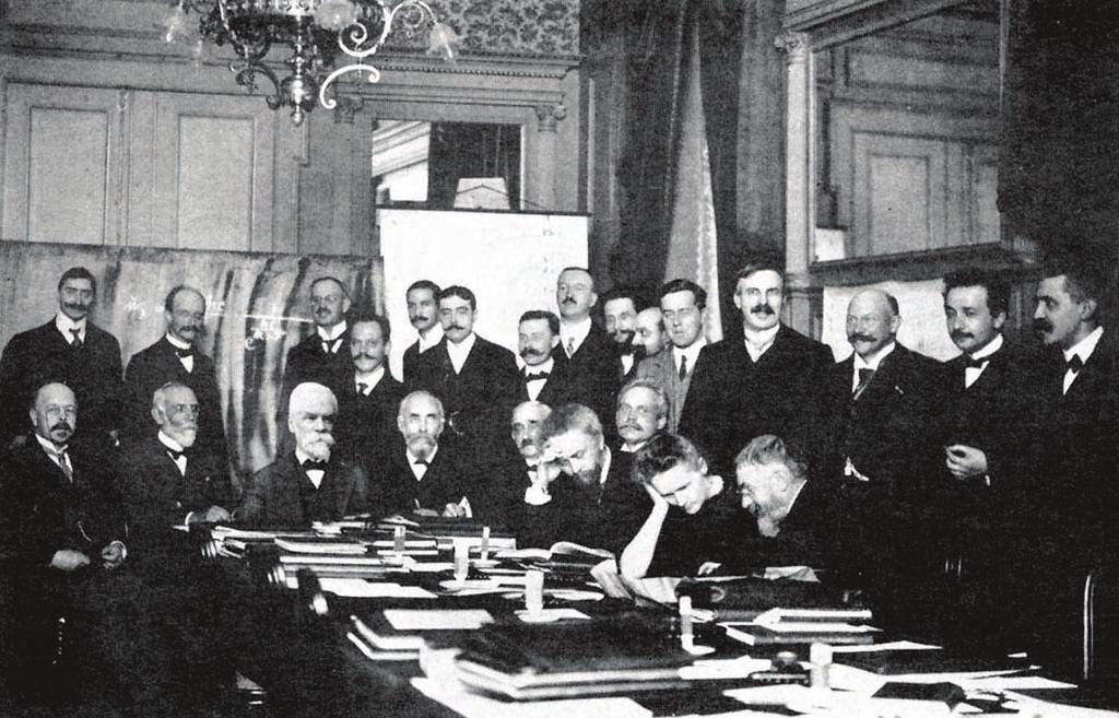 Benjamin Couprie, 1911 The 1911 Solvay Conference brought together leading physicists and produced a foul compromise, squeezing natural processes into the acceptable mathematical straitjacket,