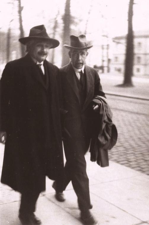 Paul Ehrenfest Albert Einstein (left) and Niels Bohr in Brussels at the 1930 Solvay Conference.