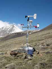 2003-2006, Research glacierpotanin GlacierPhoto from left bank Whole length, 8km