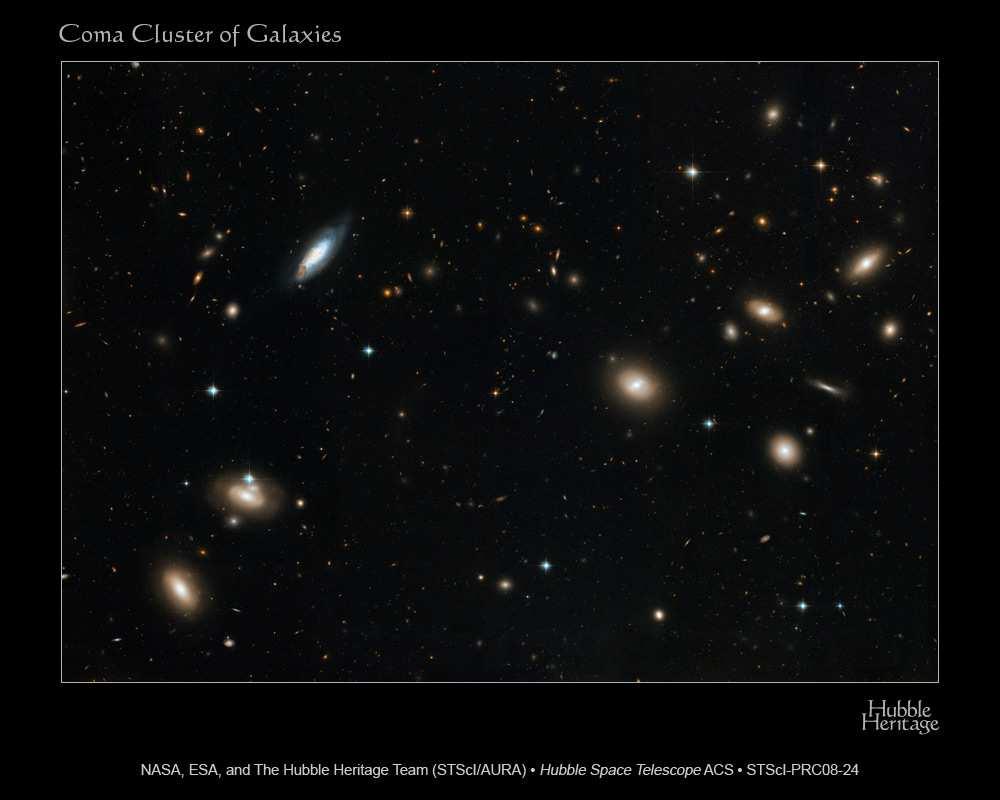 02 Coma cluster CXO: 17 arcmin wide The baryons in the ICM thermalize to > 10 6 K making clusters strong X-ray