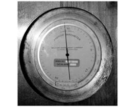 Aneroid barometer (left) and its workings (right) Why Air Pressure Decreases with