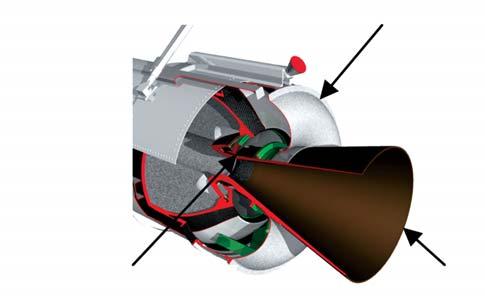 Annual Report of the Earth Simulator Center April 2004 - March 2005 thermal curtain assumed hole location nozzle Fig. 1 Schematic of SRB-A (solid rocket booster).