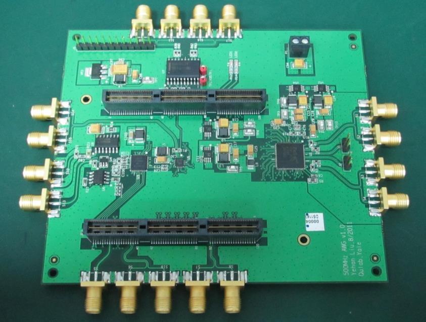 The last generation of FPGA-based AWG using the XEM5010 development board was unsurprisingly the most sophisticated yet.