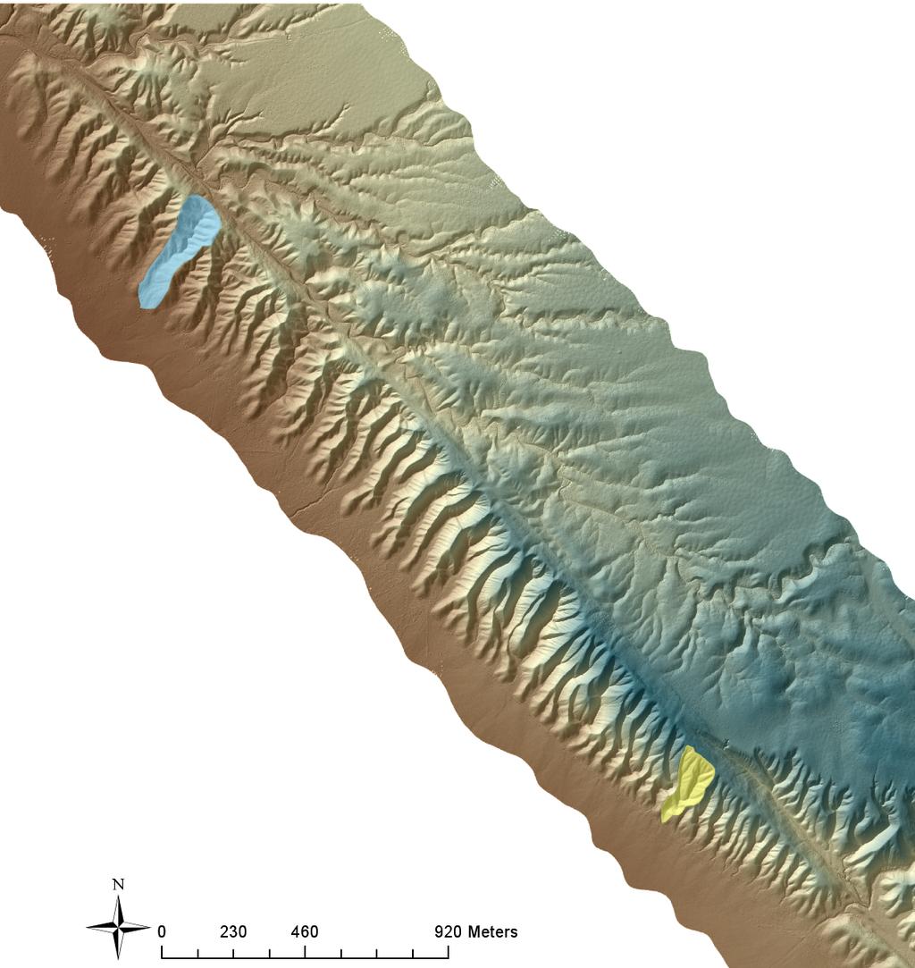 Using Earthscope and B4 LiDAR data to analyze Southern California s active faults Exercise 8: Simple landscape morphometry and stream network delineation Introduction This exercise covers sample