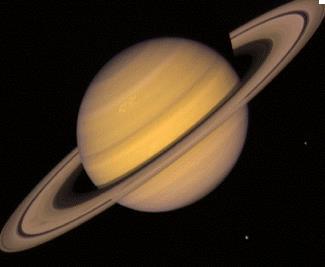 Saturn Saturn is the sixth planet from the Sun and the second largest planet in the Solar System, after Jupiter.