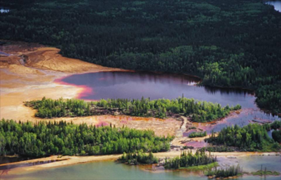 The term acid rock drainage (ARD) is used for drainage from sulphidic geological materials