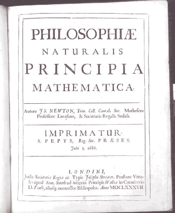 Newton Principia is one of great science works.