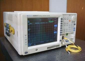 Spectroscopy Optical spectrum analyser (OSA) based on diffraction gratings Spectroscopy