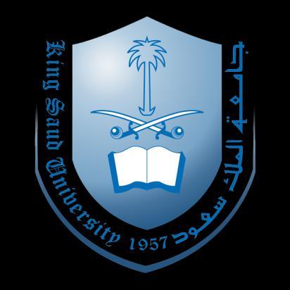 King Saud University College of Applied Studies and Community Service Department of Natural