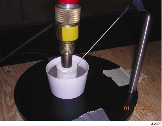 Melting JSC-1 with Xe-Arc Light Source: II VG08-036-14 Optical Fiber