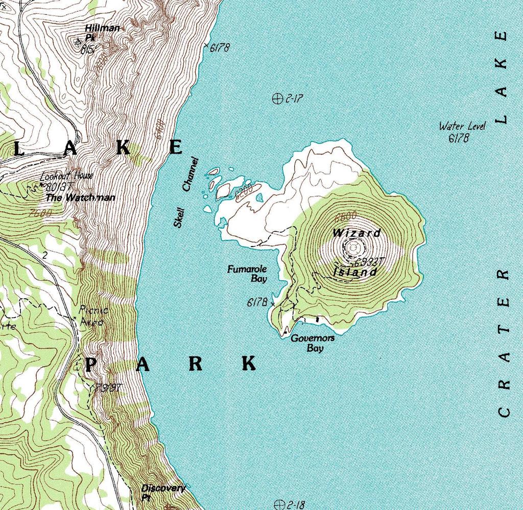 Topo map of