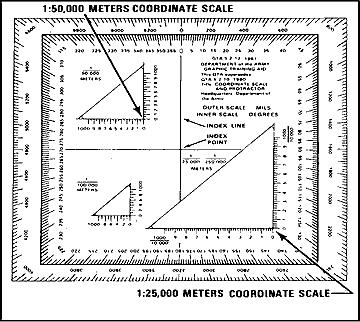 Grid Coordinate Scale The most accurate way to determine the coordinates of a point on a map is to use a coordinate