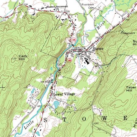 Topographical Maps In modern mapping, a topographic map is a type of map characterized by large-scale detail and quantitative representation of relief, usually using