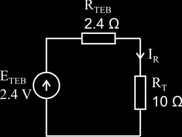 Then the open circuit voltage can be obtained using Ohm s law: U ПХ = R ЕКВ =2,4.