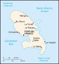 2 km² (St Martin) 21 km² (St Barthélemy) 397,730 (Martinique) 405,500 (Guadeloupe) 35,925 (St Martin) 7,448 (St Barthélemy) GDP/capita (PPP): 19,607 (2008) (Martinique) US$21,780 (2006) (Guadeloupe)