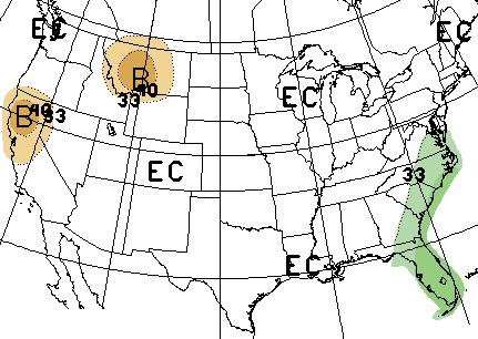 Precipitation Outlook June - October 2006 Source: NOAA Climate Prediction Center Summer seasonal precipitation forecasts, issued May 18th by the NOAA Climate Prediction Center (CPC), have changed