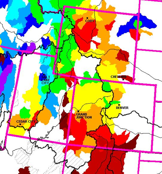 Intermountain West Snowpack data through 5/1/06 Source: USDA Natural Resources Conservation Service (NRCS) Water and Climate Center In general, the Intermountain West Region saw a decrease in
