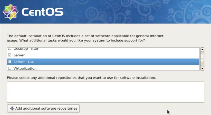 100 Poglavje 4: Integracija Medius Vaadin Common na portalih Slika 4.20: Izbira funkcionalnosti ob nameščanju operacijskega sistema CentOS (različica 5.7). funkcionalnosti. Operacijski sistem je bil nameščen v virtualnem okolju VM- Ware Fusion.