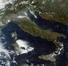 a large piece of land surrounded on Italy most