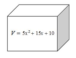 If a particular rectangular solid has a volume of 5 15x 10, how