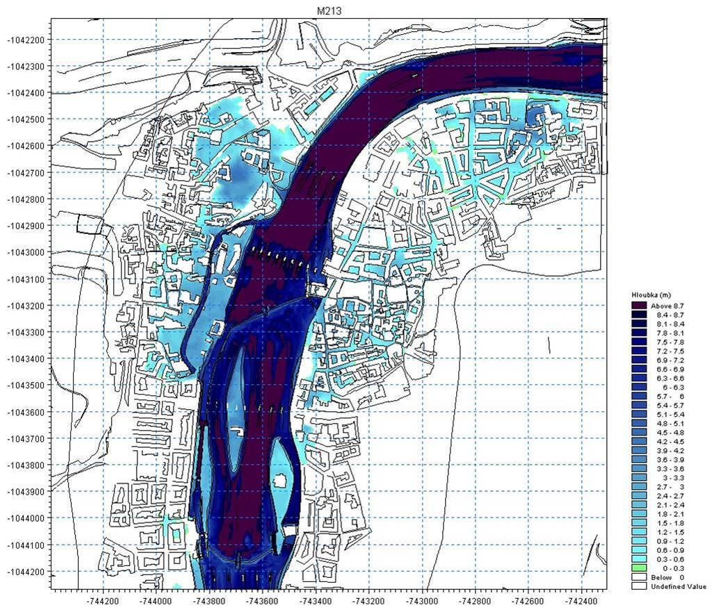 Wasserbaukolloquium 2006: Strömungssimulation im Wasserbau Dresdner Wasserbauliche Mitteilungen Heft 32 127 models because the combination of flood depths maps with velocity fields predefined more or