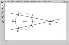 The Intersecting hords ngle easure Theorem If two secants or chords intersect in the interior of a circle, then the measure of each angle formed is