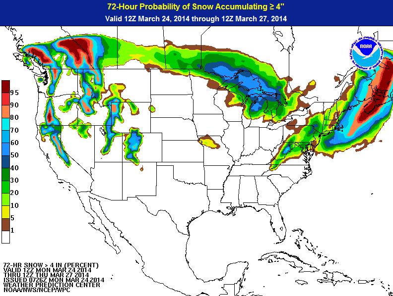 72-hour Snow Forecast http://www.wpc.ncep.noaa.
