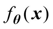 U-loss function U-estimation Let g(x) be a data density function