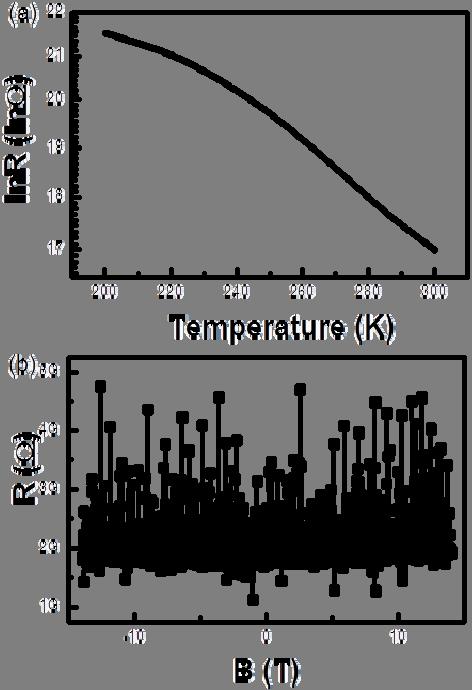 temperature dependence and MR of cubic SiC background conduction.