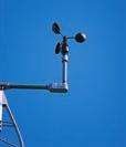 11 Anemometers are used to measure wind speed based on the rotation of the cups as the wind blows.