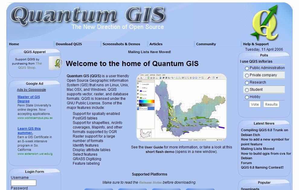 Quantum GIS (QGIS) (free) Pros: Add